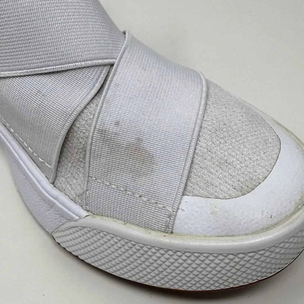 Vans Ultrarange Gore Sneakers Womens 5 White Knit Slip On Trail Comfort Unisex
